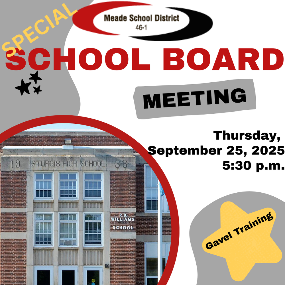Special School Board Meeting - GAVEL Training
