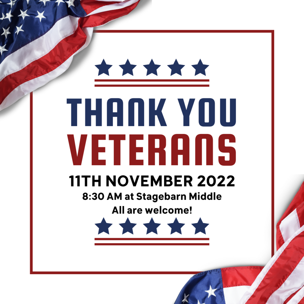 In honor of Veterans Day, South Dakota public schools proudly recognize and support the brave men and women who have served in our armed forces. Their sacrifices and dedication have upheld the values and freedoms we cherish, and we are deeply grateful for their commitment to protecting our nation. Our schools are committed to instilling respect and appreciation for veterans among our students, helping them understand the importance of service and dedication. We invite our community to join us in expressing heartfelt gratitude and respect for our veterans. Thank you to all our veterans for your service and sacrifice.