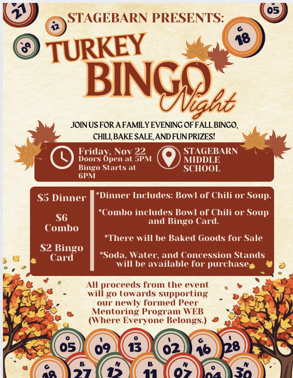 turkey bingo