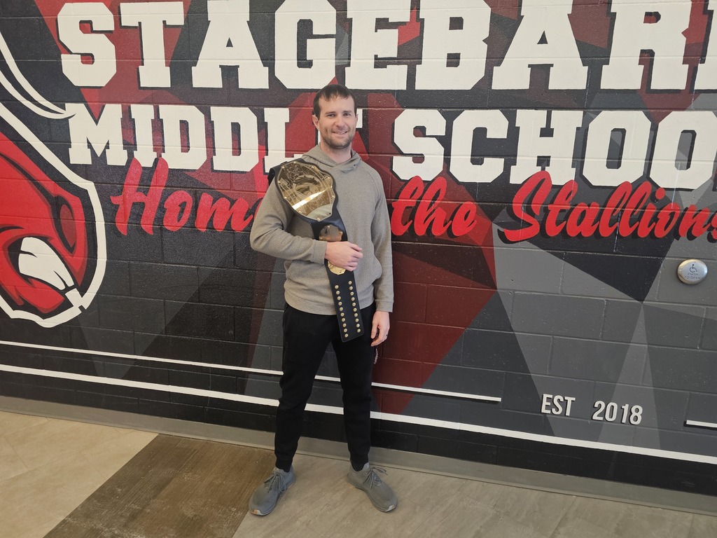 Congratulations to Mr. Anderson on being Stagebarn's Staff of the Month!