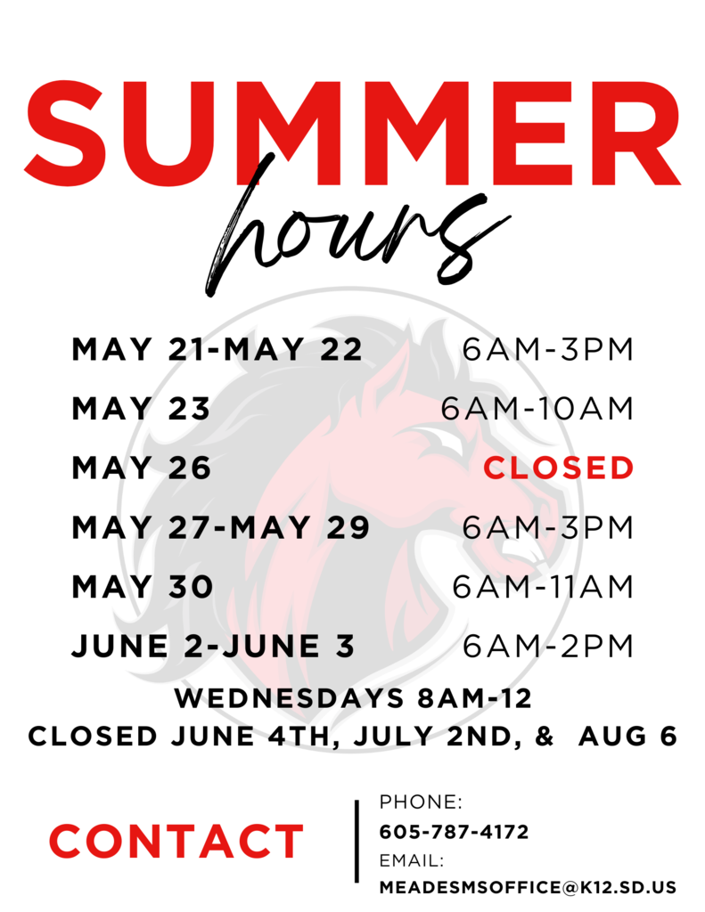 Summer Office Hours
