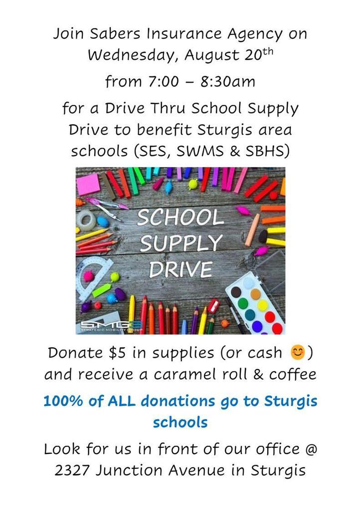 School Supply Drive 2025