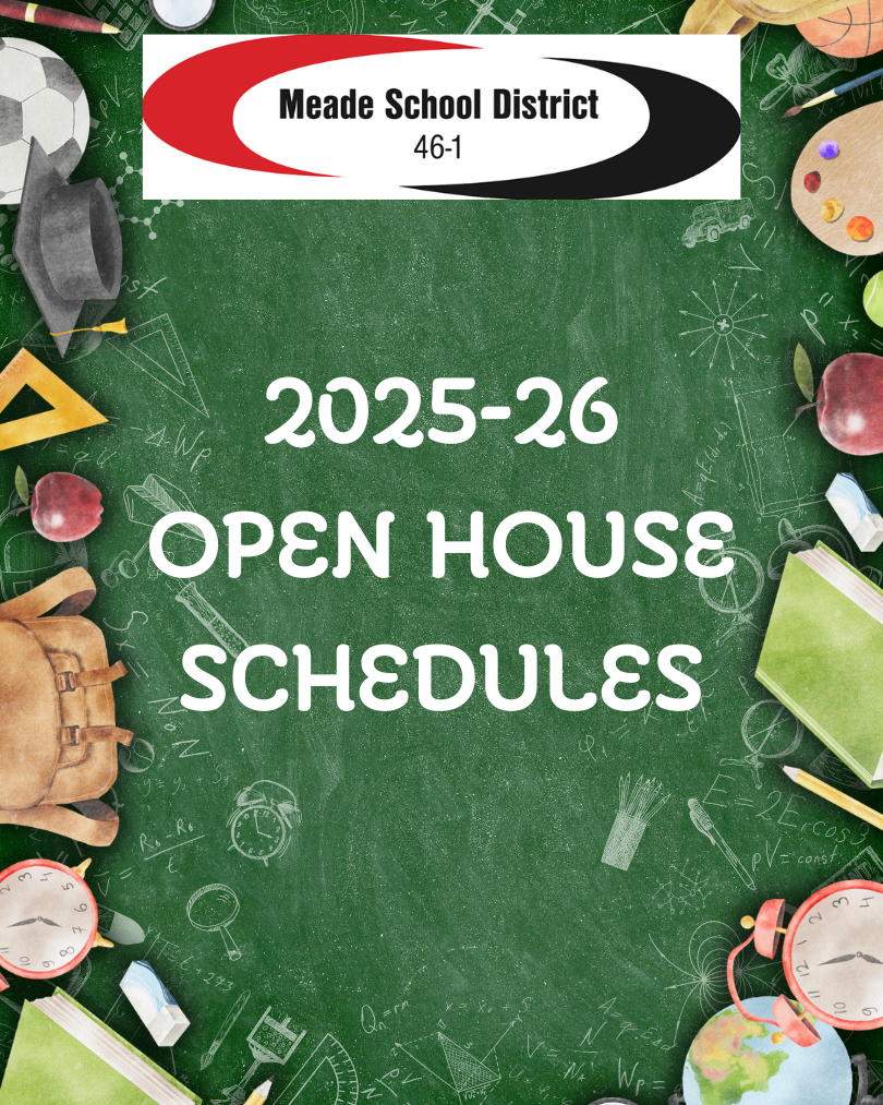 Open House Schedule