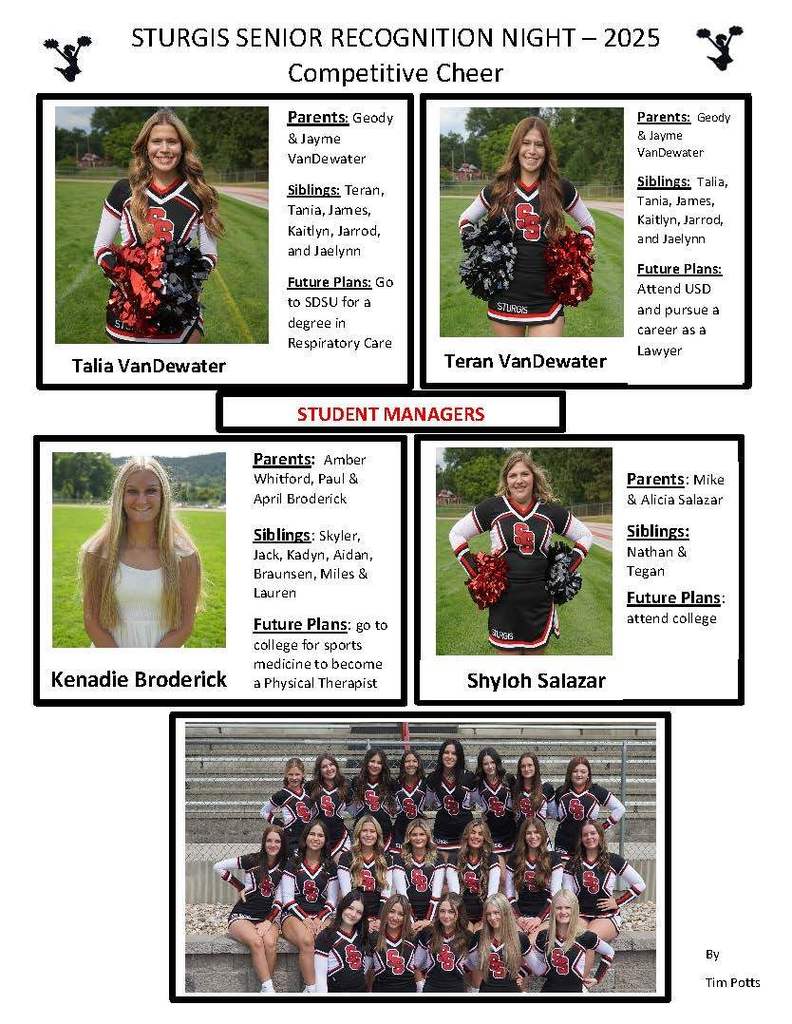 SBHS Celebrates Senior Nights for Soccer and Cheer