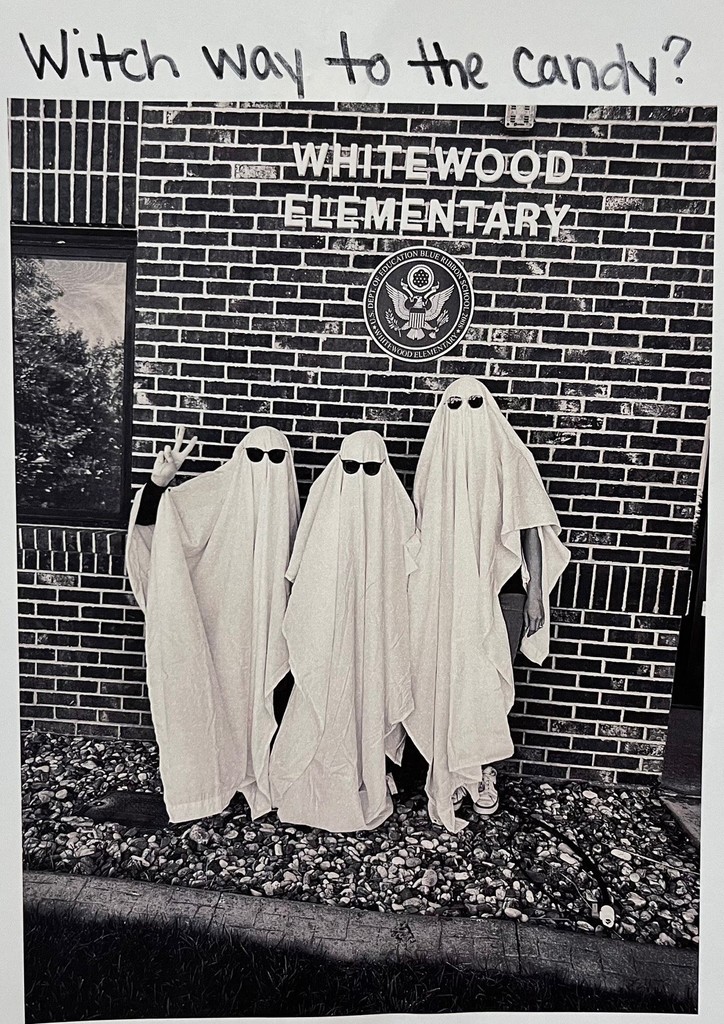 3 ghosts in school with saying