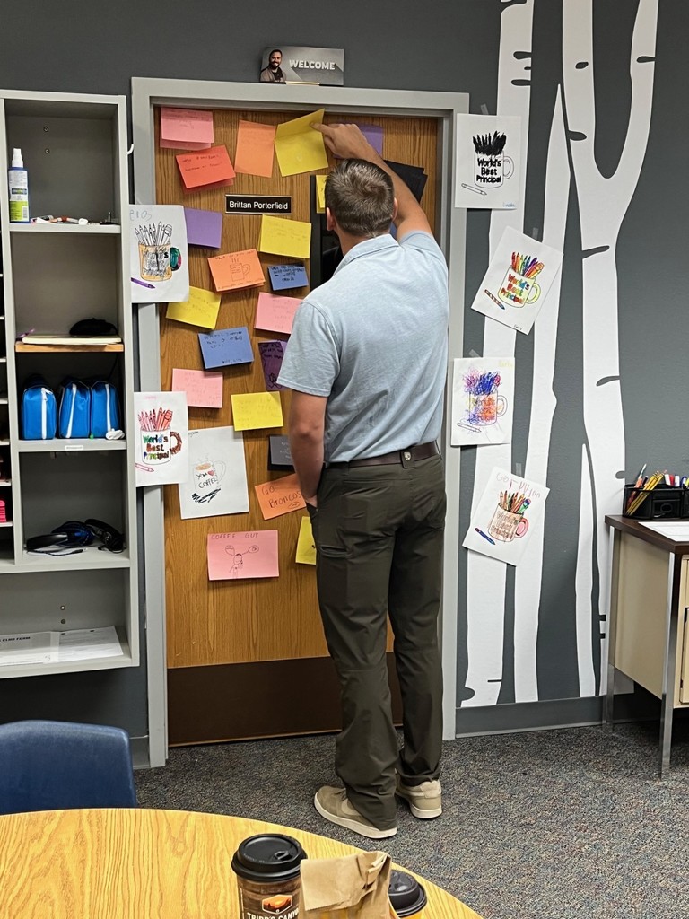 boss's day, office with balloons and streamers
