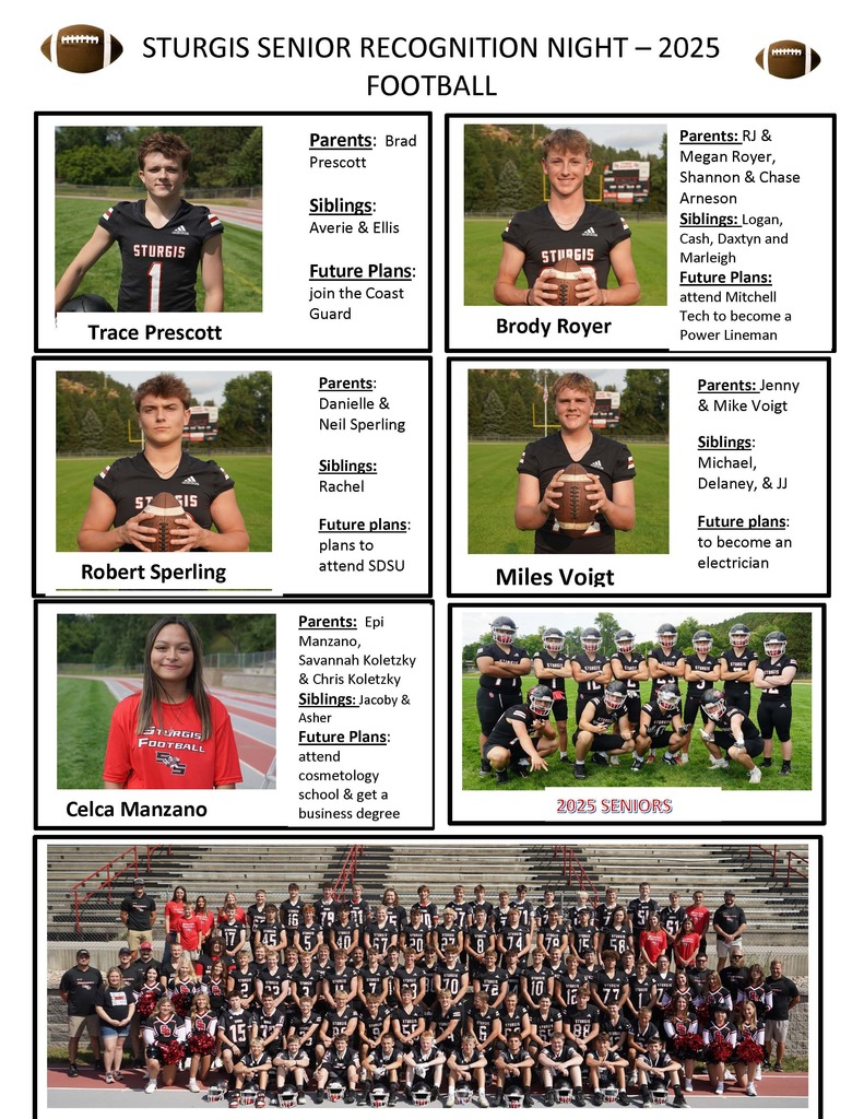 Senior Night: Football 2