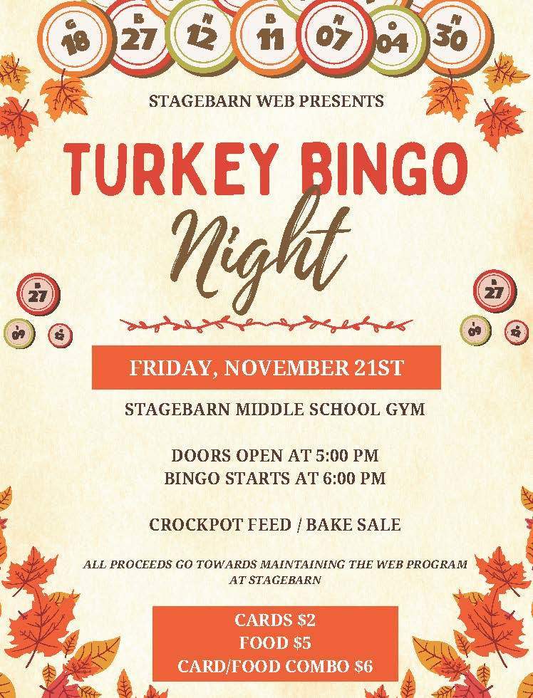 Turkey Bingo