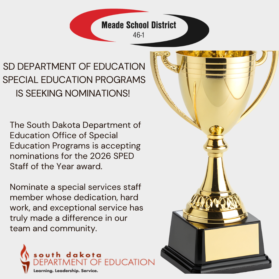 SD Department of education seeks nominations for 2024-25 SPED Staff of the year (1)