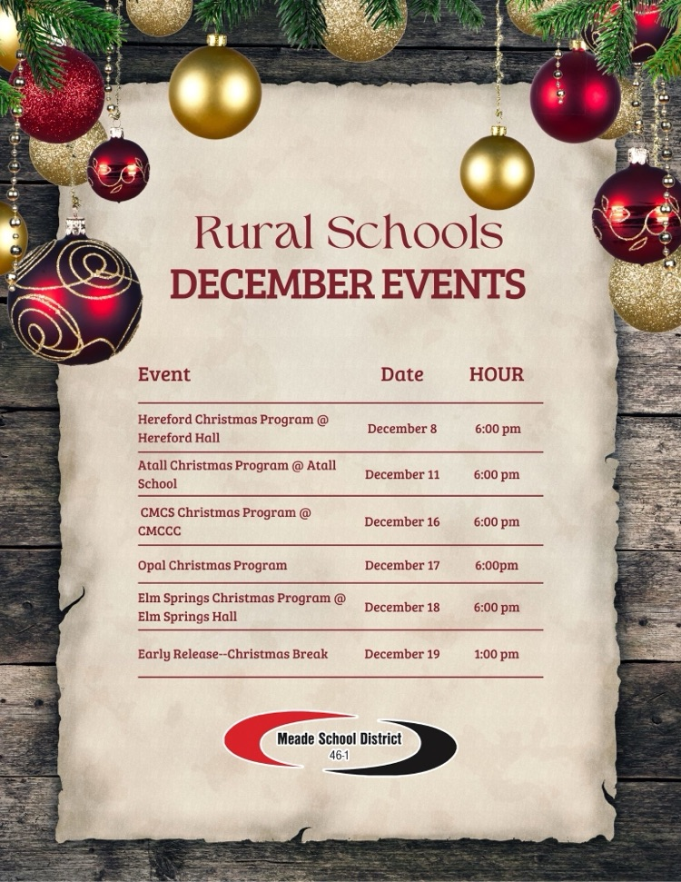 Christmas programs