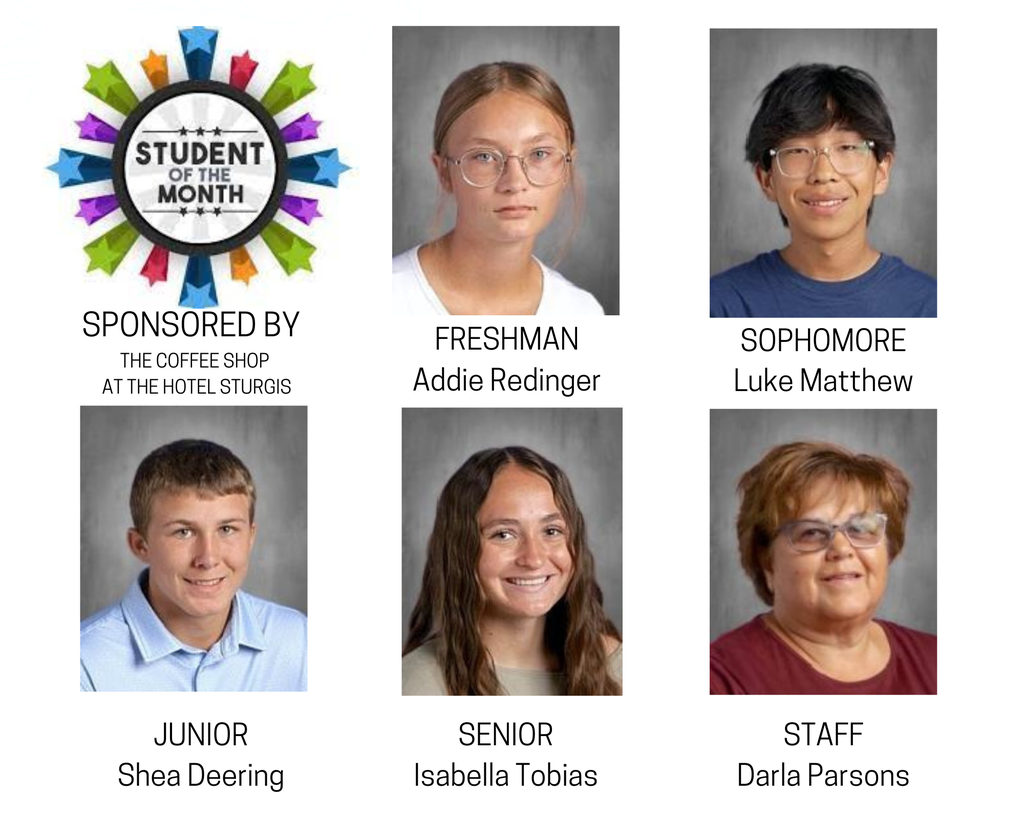 SBHS NOVEMBER STUDENT OF THE MONTH 