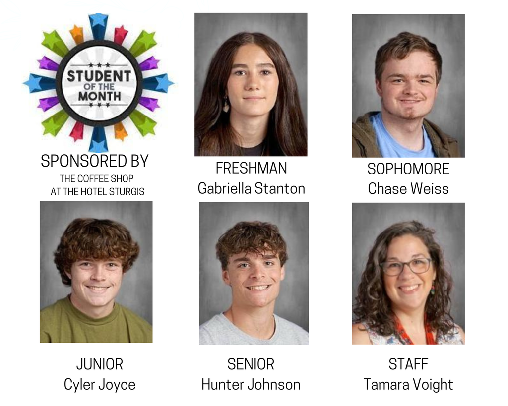 December Student & Staff of the Month