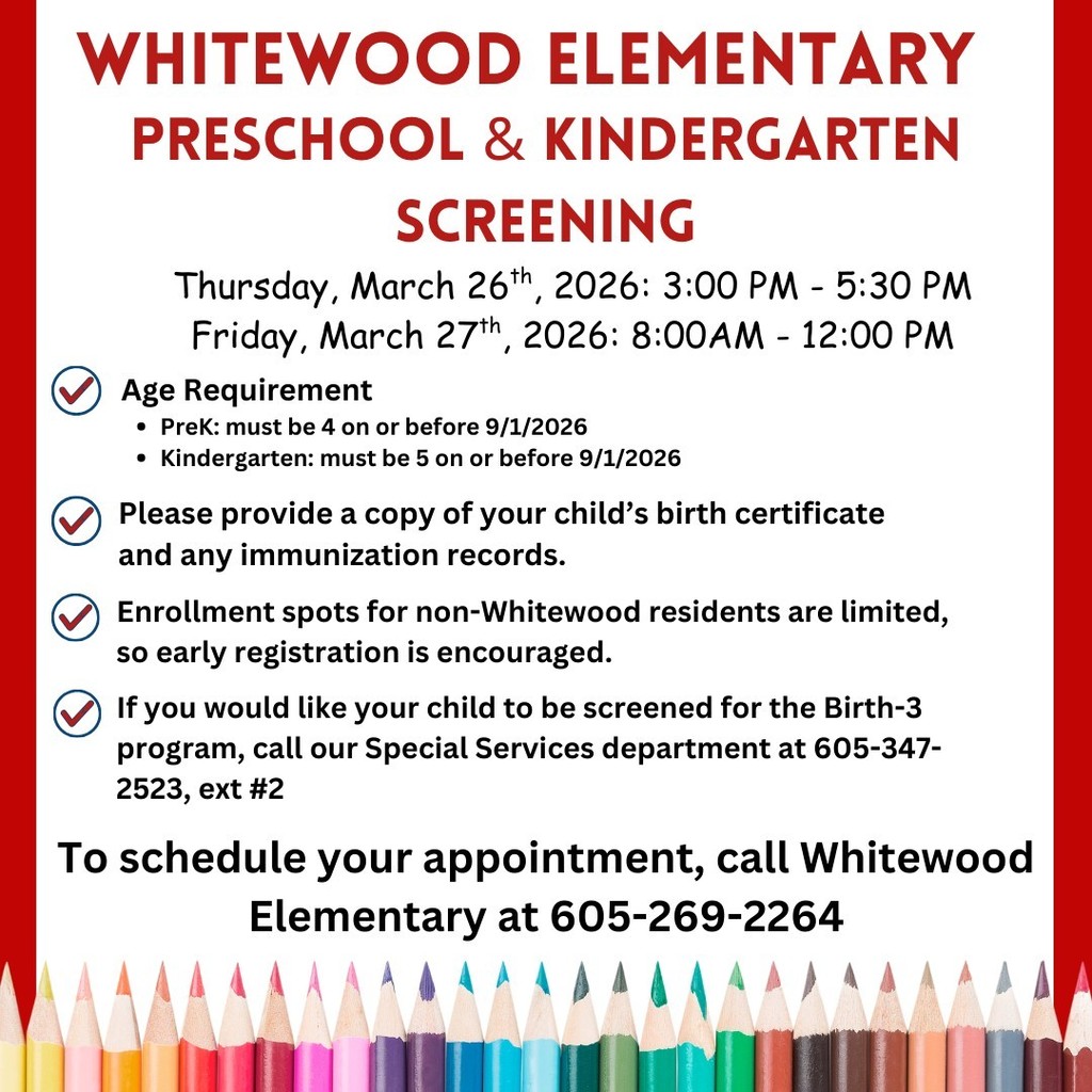 preschool and kindergarten screening