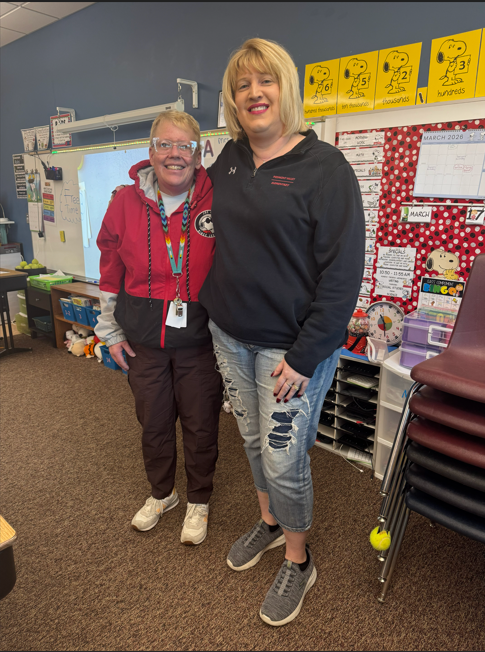 Becky Weber and Samantha Spear