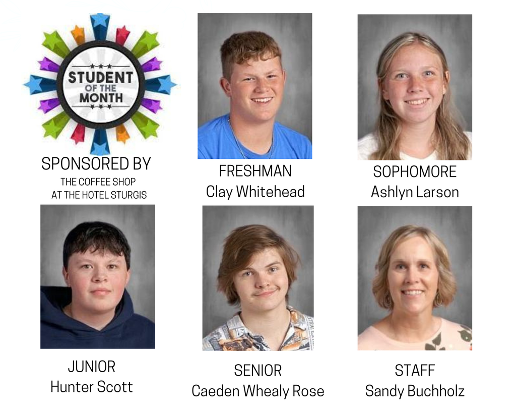 MARCH STUDENT & STAFF OF THE MONTH