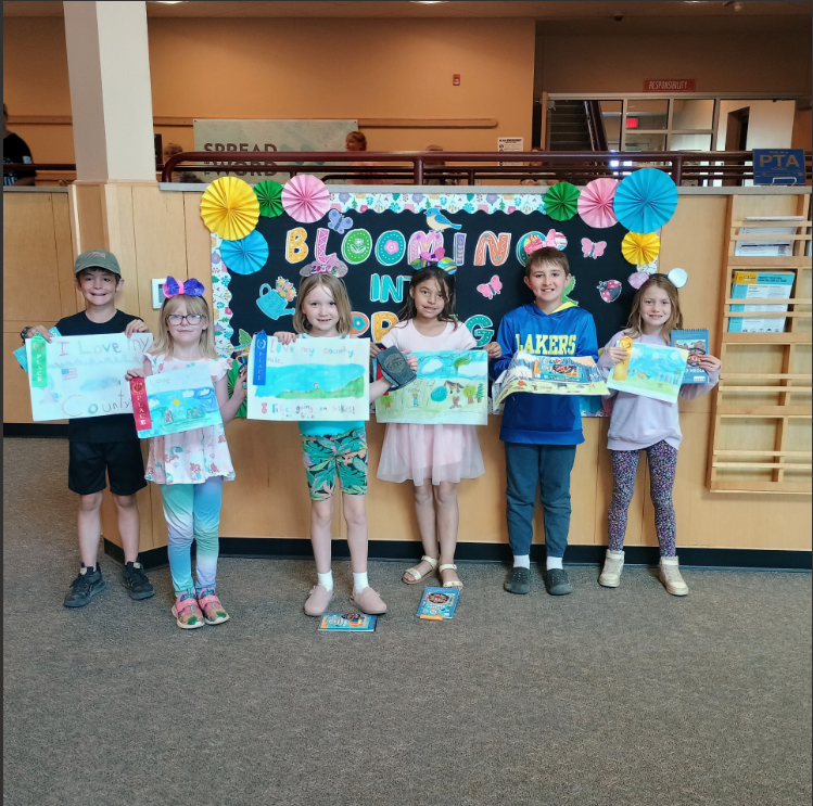 students with certificates