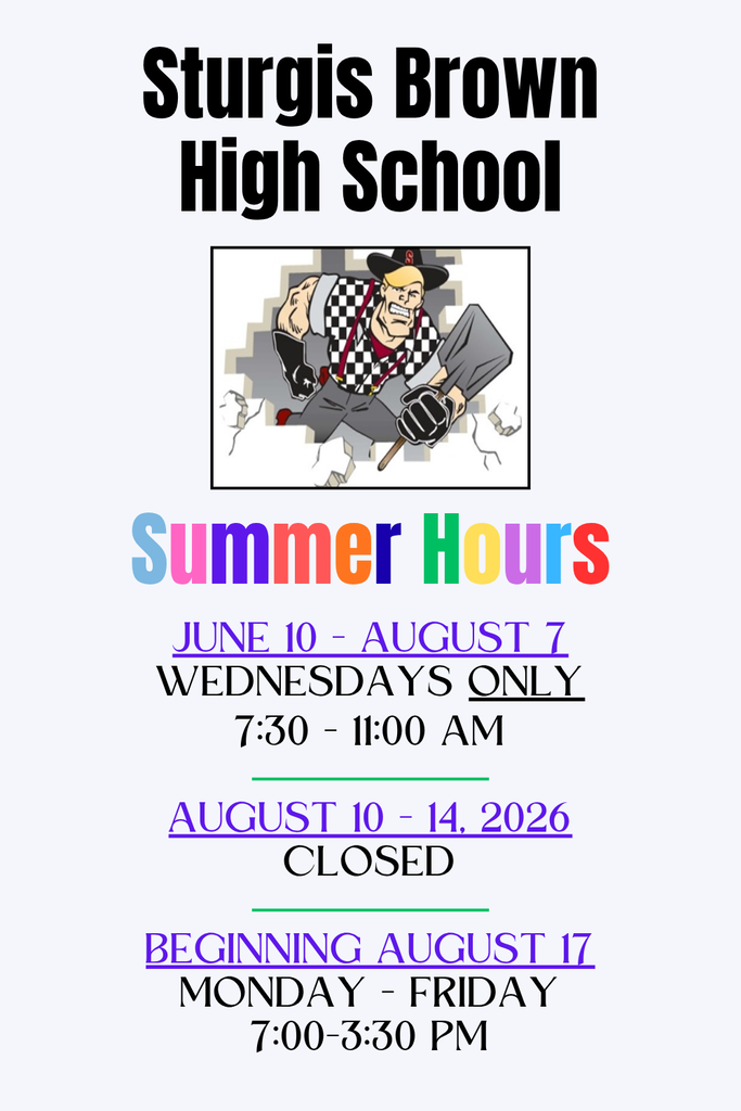 SBHS Summer 2026 Hours