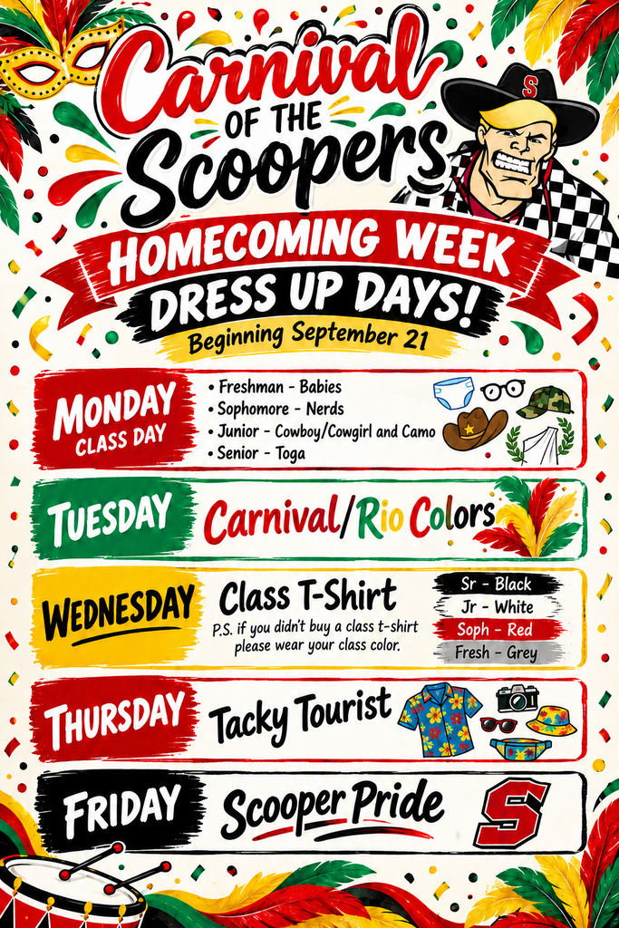 Carnival of the Scoopers Dress Up Days