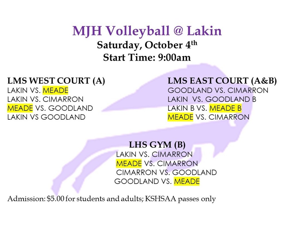 schedule of play