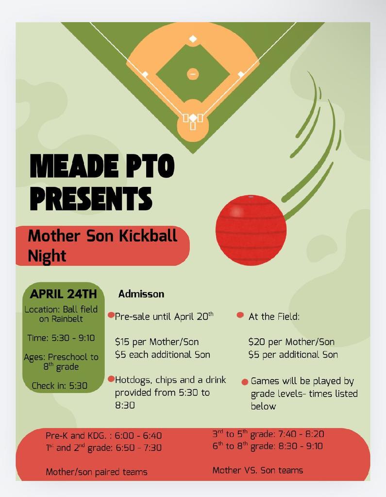 Mother & Son Kickball Night