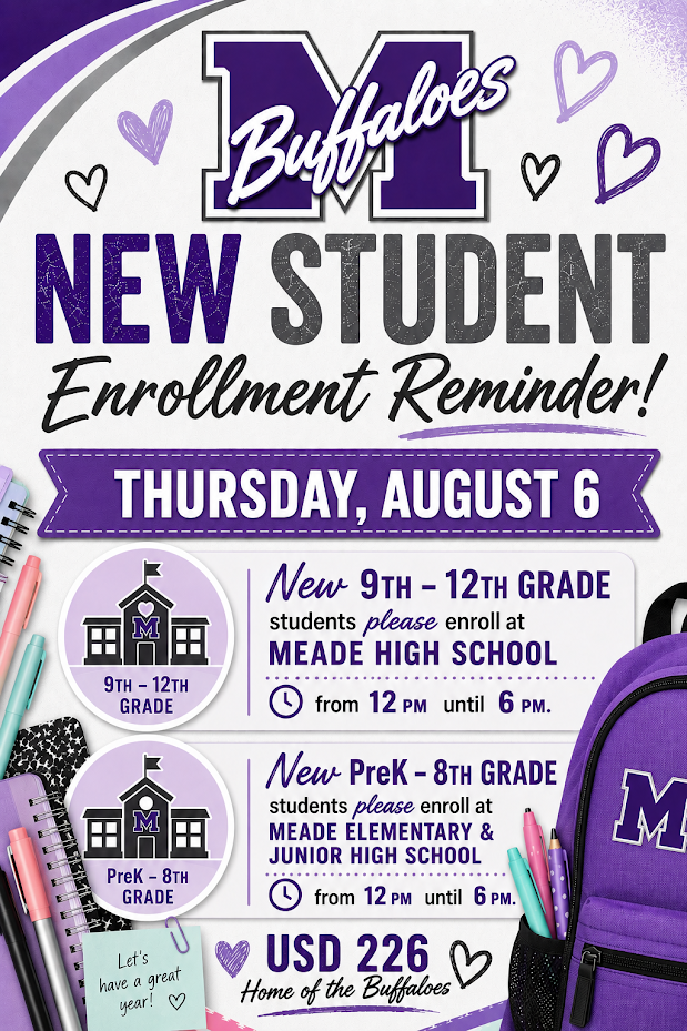 New Student Enrollment is this Thursday, August 6!