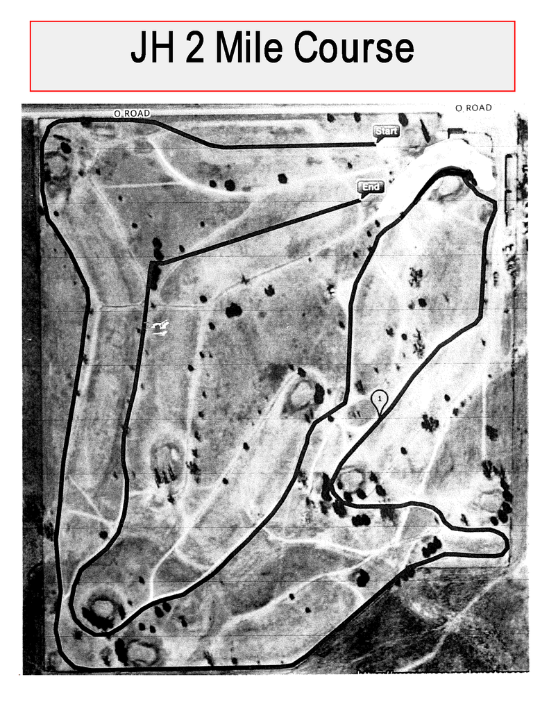2 mile course