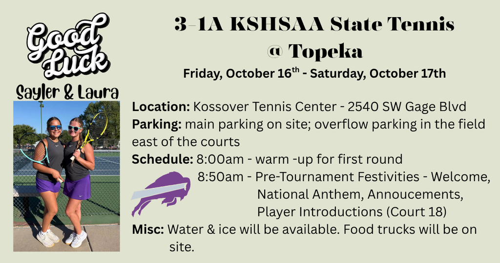 State Tennis Info