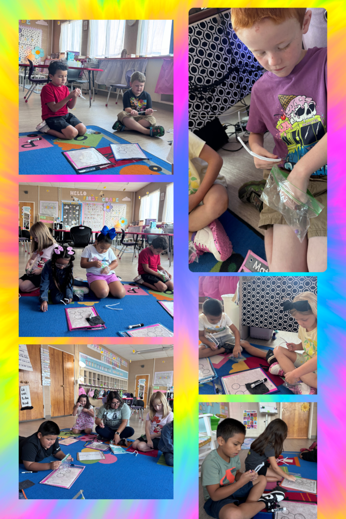 1st Grade rekenrek bracelets