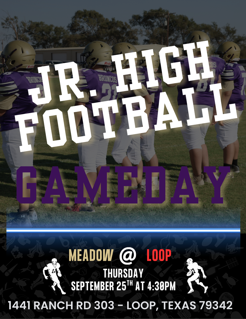 Black, Blue and White Illustrative Modern American Football Game Promotion Flyer