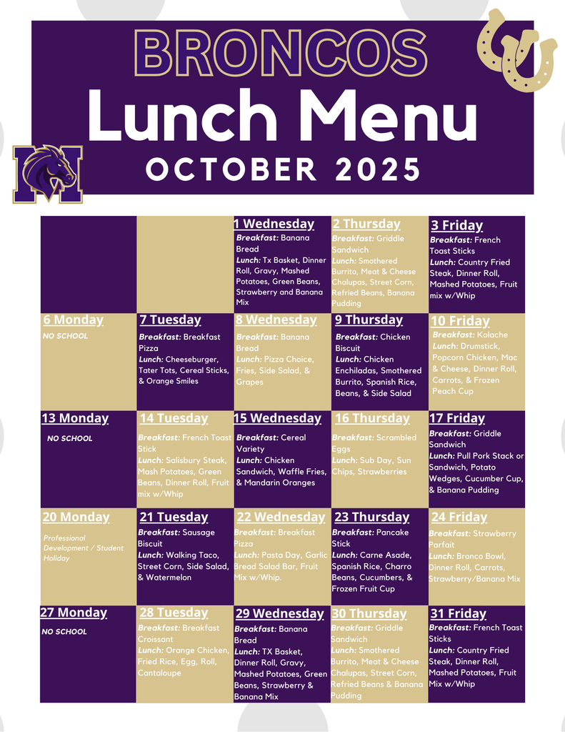 BreakfastLunch Menu