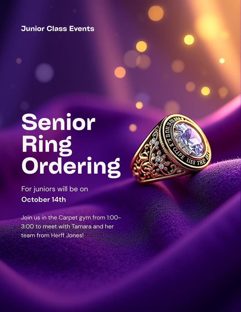 Flyer - Senior Ring Ordering
