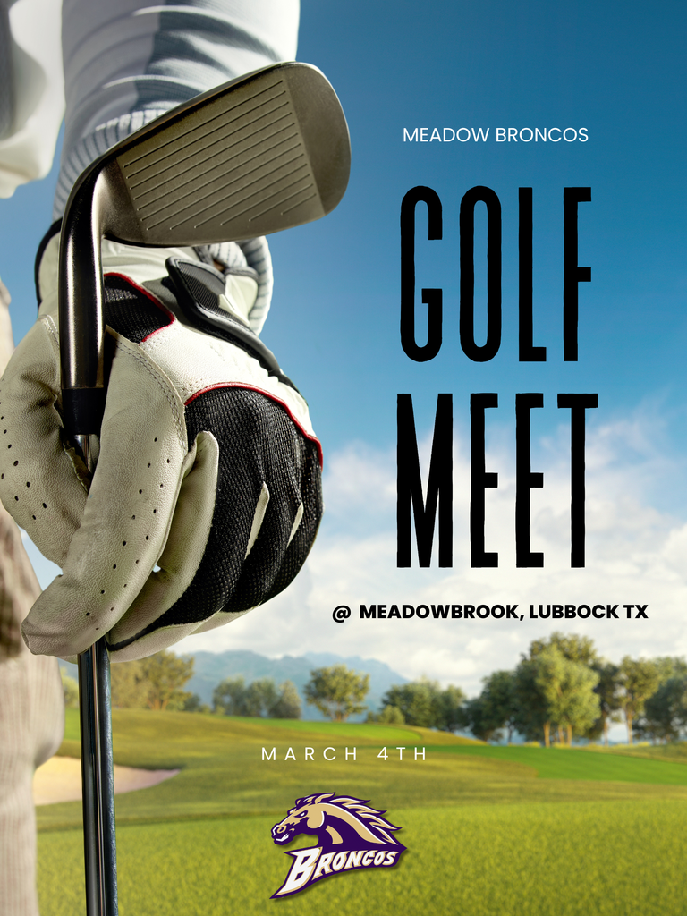 Blue black simple minimalist golf documentary movie poster