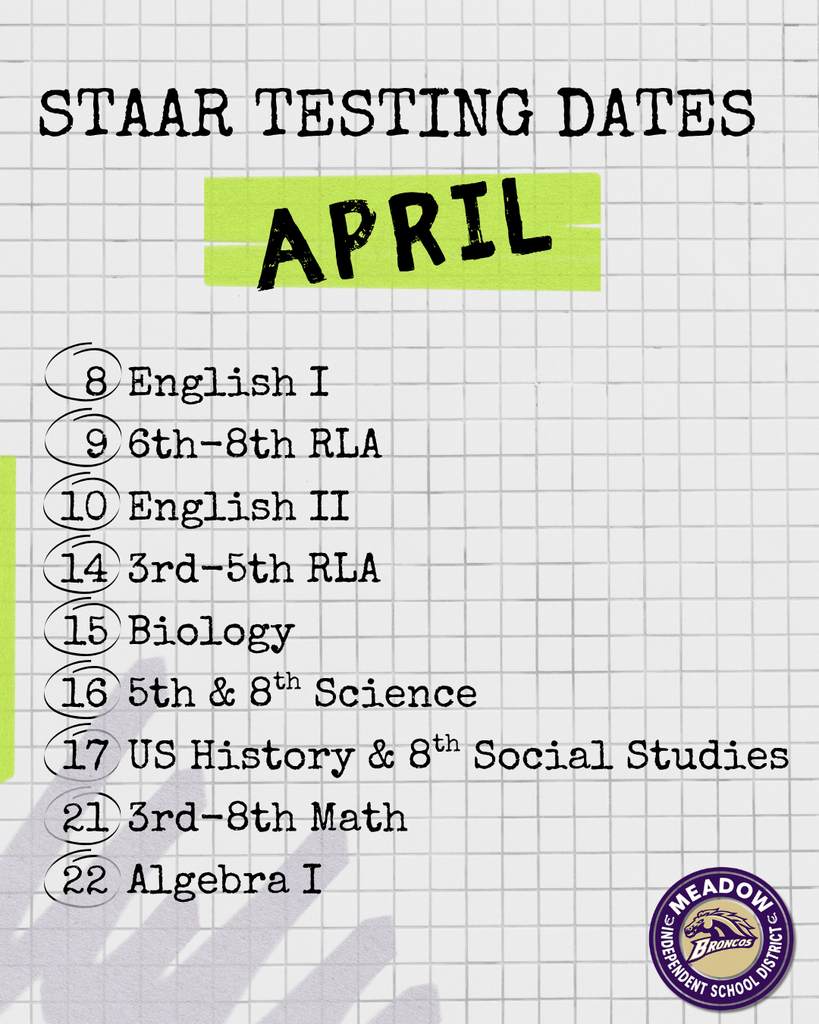 STAAR TESTING