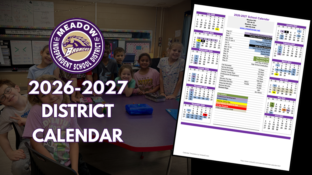 26-27 School Calendar