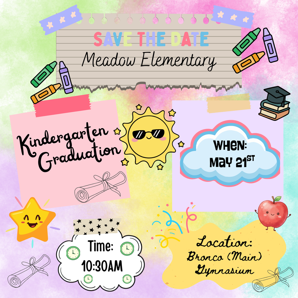 Save The Date Kinder Grad