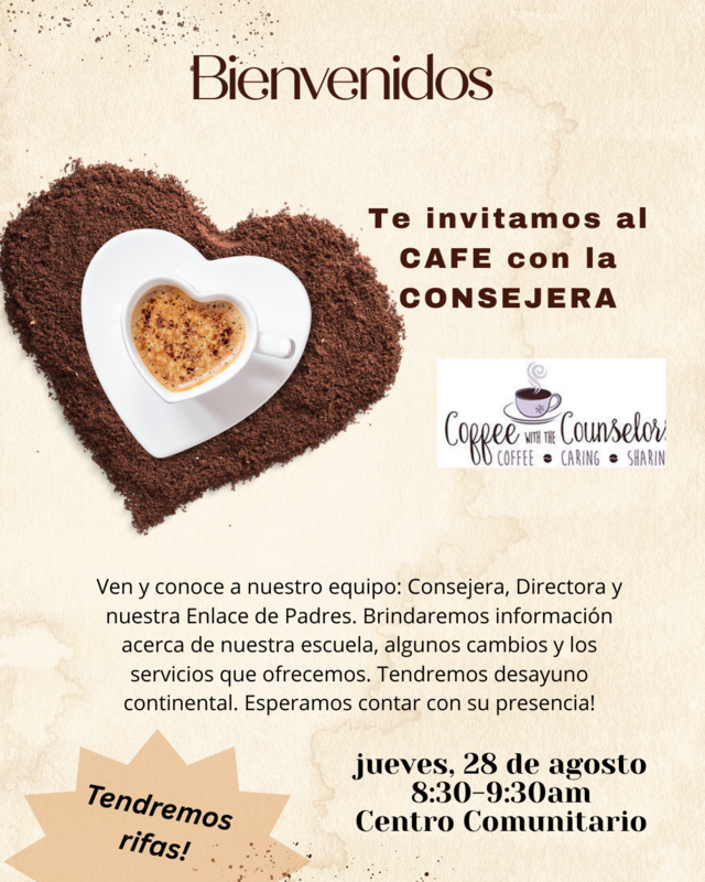 Cafe con Consejera