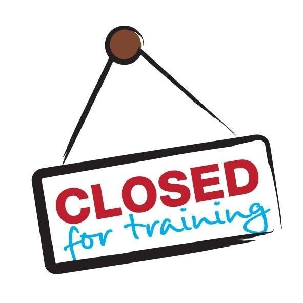 Closed for Training