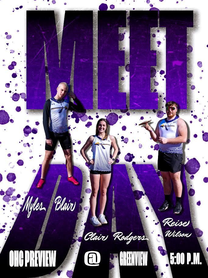 It's meet day for High School! #GoBurg