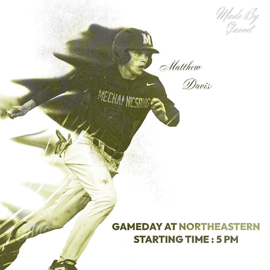 Mechanicsburg heads to Northeastern for a showdown on the diamond! 📍 @ Northeastern High School 🕔 First pitch at 5:00 PM Let’s pack the stands and bring the energy! 💪🔥 #GameDay #GoBurg