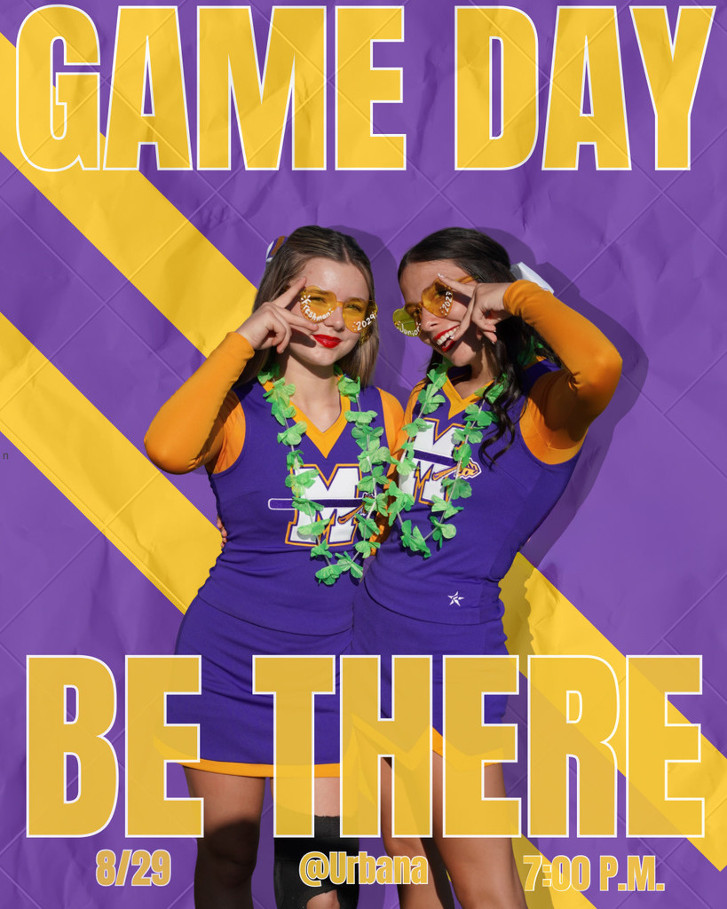 🏈 Game Day Alert 🏈 Join us TONIGHT as Mechanicsburg takes on Urbana in Friday night football action. 📍 Location: Urbanna High School ⏰ Kickoff: 7:00 PM Come out and support the team under the lights. Let’s fill the stands and cheer on the Burg! We will also be live on MIBN on YouTube.