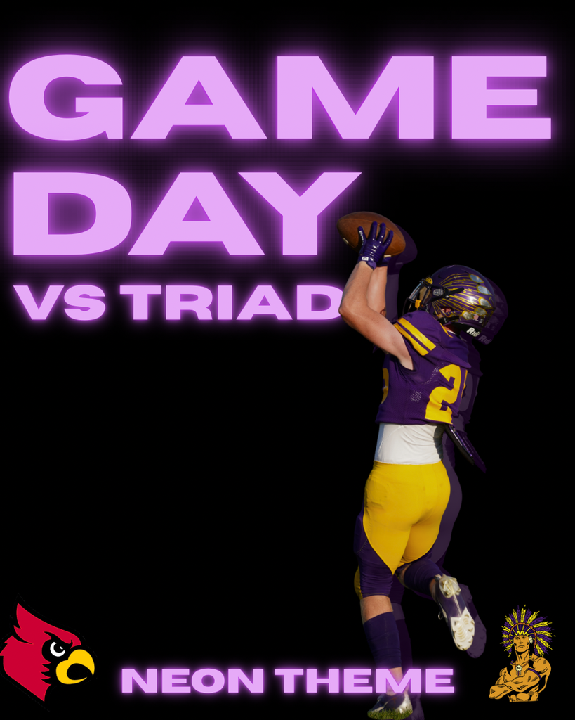 ITS GAME DAY  @  TRIAD!!   Game Starts at 7:00 PM.   Neon themed be there!  Live on our MIBN YouTube Channel. Stream starts at 6:30pm. Be sure to tune in for our pre-game show!