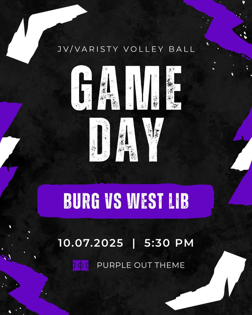 There's a home Volleyball match tonight in the Burg! Show up, get loud and don't forget to wear your purple! This event will also be broadcasted on our MIBN YouTube channel.