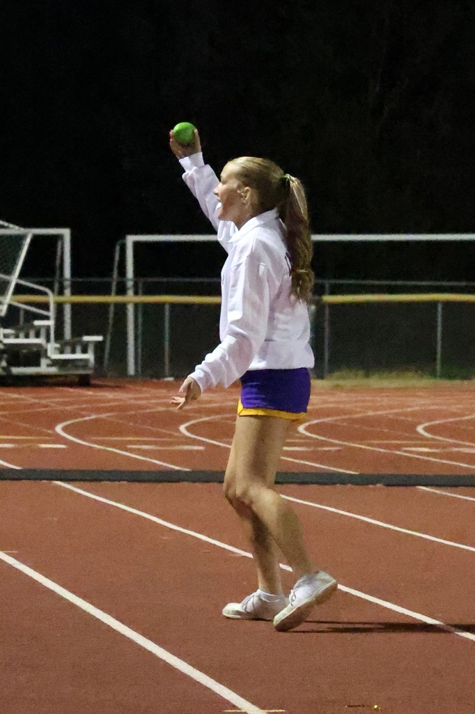 Throwing footballs into the crowd