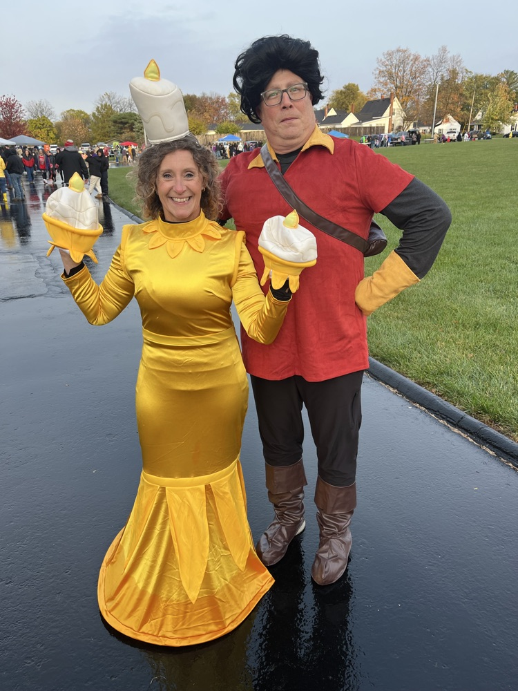 Dr Prohaska at BOO in the U along with Mr. Maruniak.