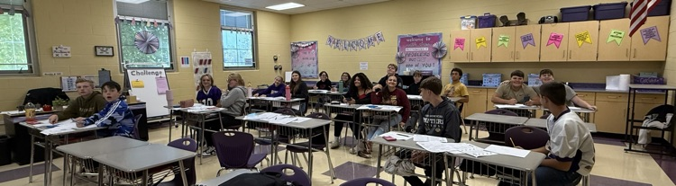 Little systems of equations with Mrs. Jones!