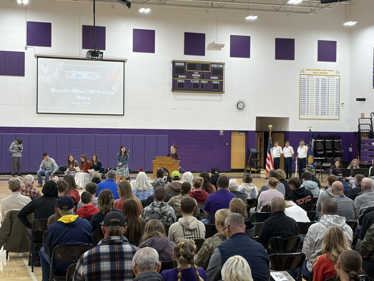 Veterans Day assembly 