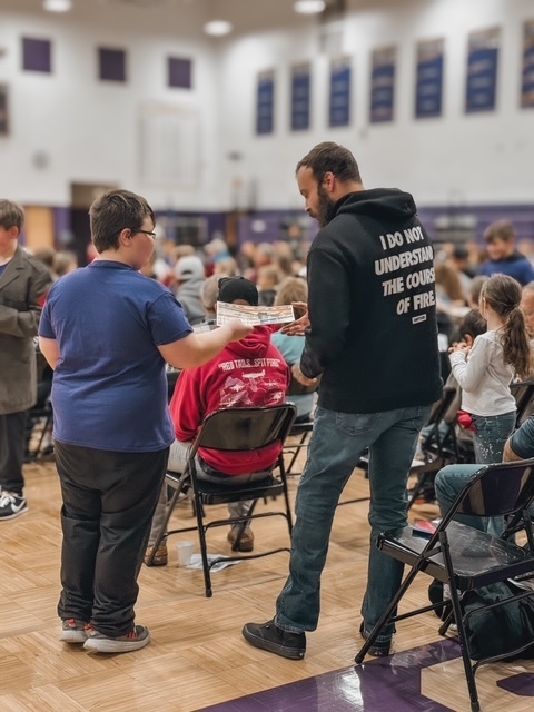 Veterans Day Breakfast and Assembly to honor the brave men and women who have served our nation.