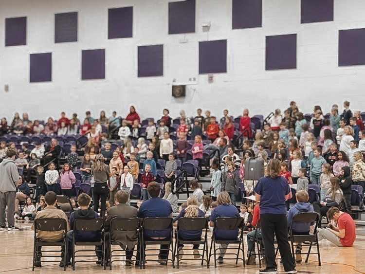 Veterans Day Breakfast and Assembly to honor the brave men and women who have served our nation.