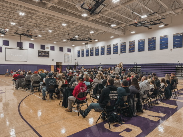Veterans Day Breakfast and Assembly to honor the brave men and women who have served our nation.