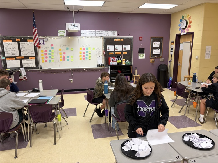 Hanging with Miss Whitt's math this morning as they played Capture the Flag